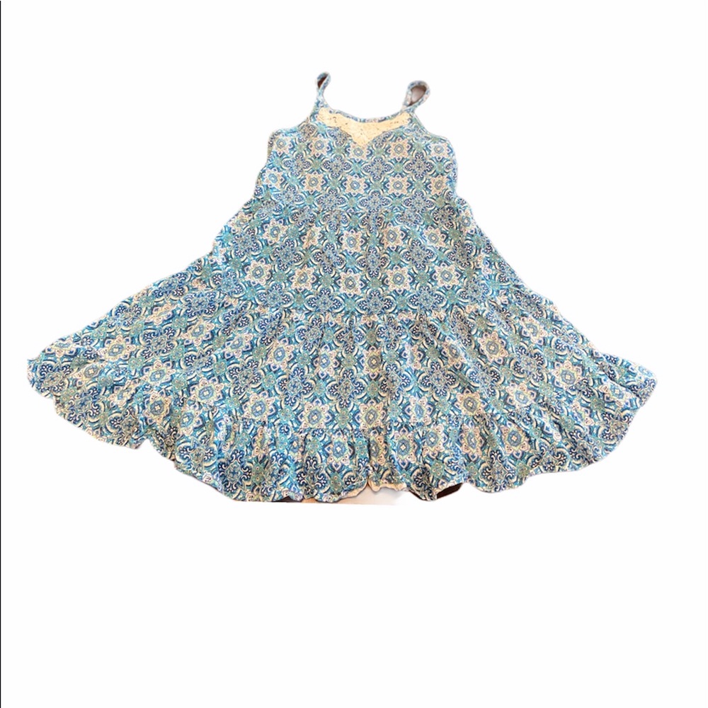 Blue Maxi Dress: Size 10